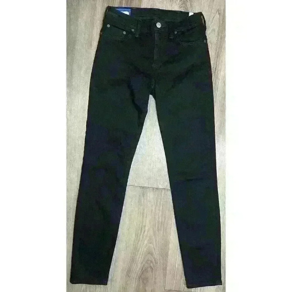 Acne Studios‎ Bla Konst Slim Fit Jeans in Climb Stay Black Size 26 Stretch Denim - Picture 4 of 11